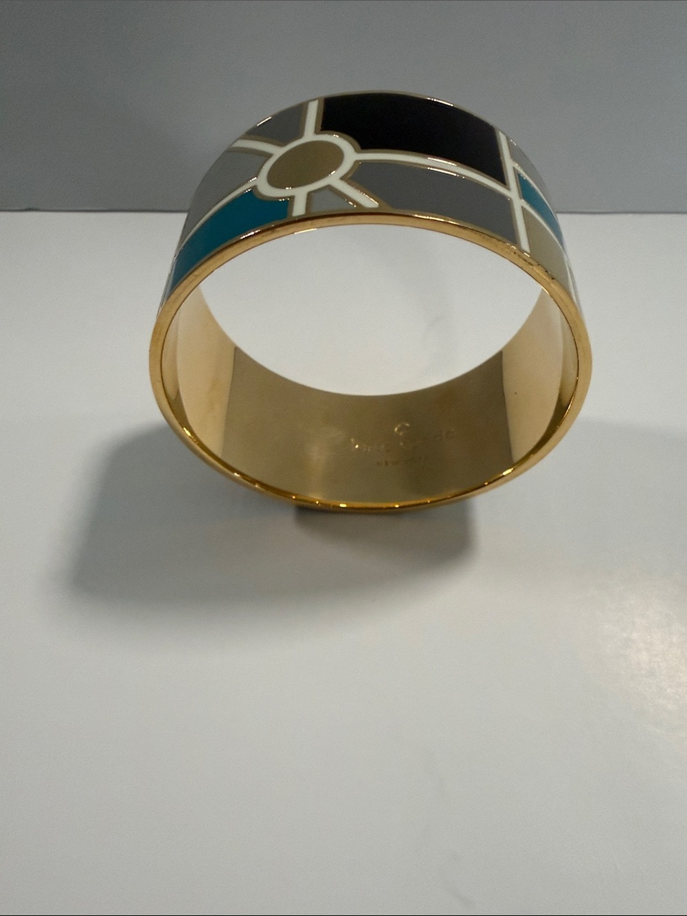 Kate Spade New York “About Town” Geometric Statement Bangle Bracelet - Picture 4 of 6